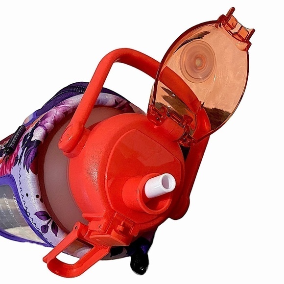 Motivational Water Bottle Zip Phone Holder, key holder Neoprene Wrap  Handle NWT - Picture 8 of 8